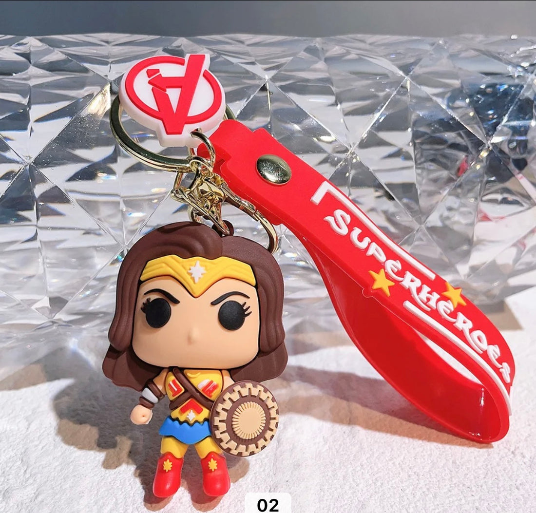 Wonder Women 3D Keychain