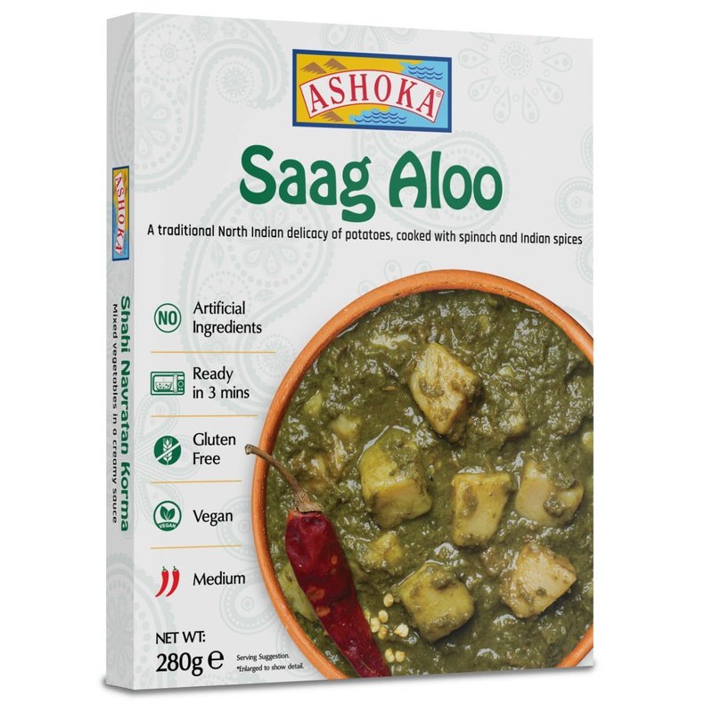 Ashoka Saag Aloo Ashoka