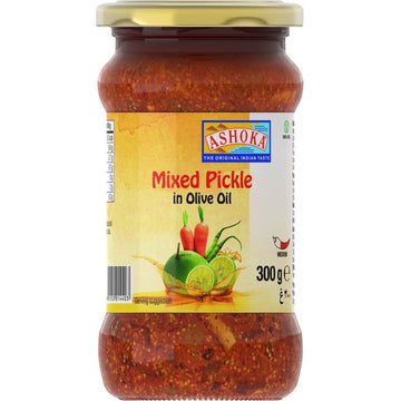 Ashoka Mixed Pickle in Olive Oil Ashoka