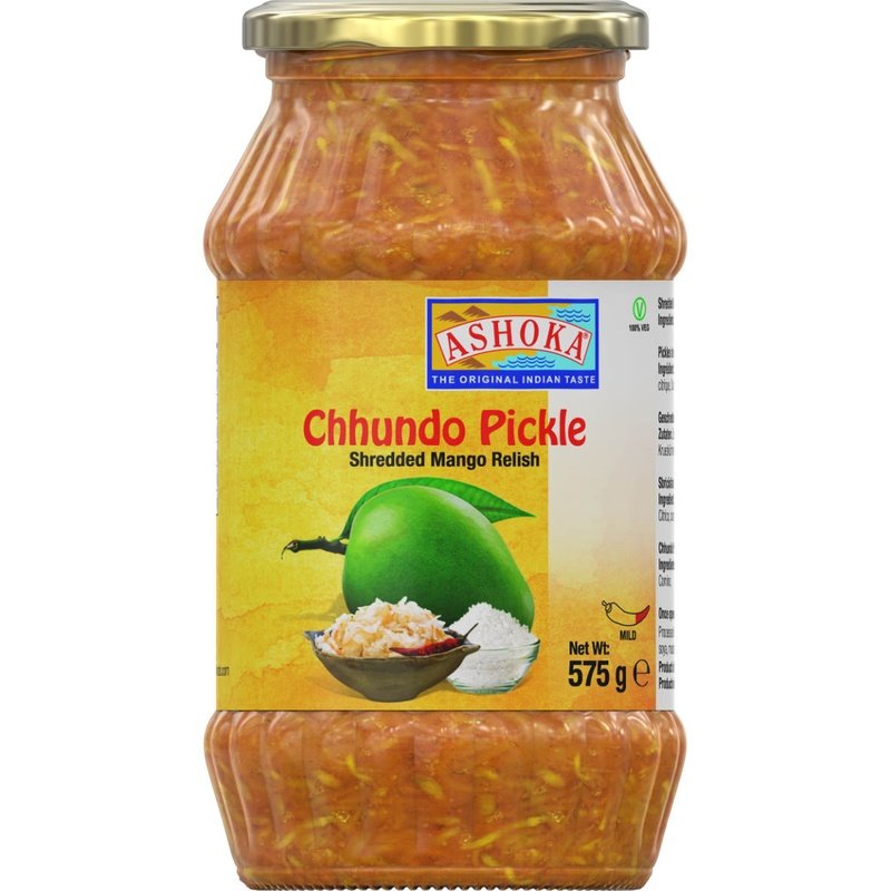 Ashoka Shredded Mango Pickle Chundo Ashoka