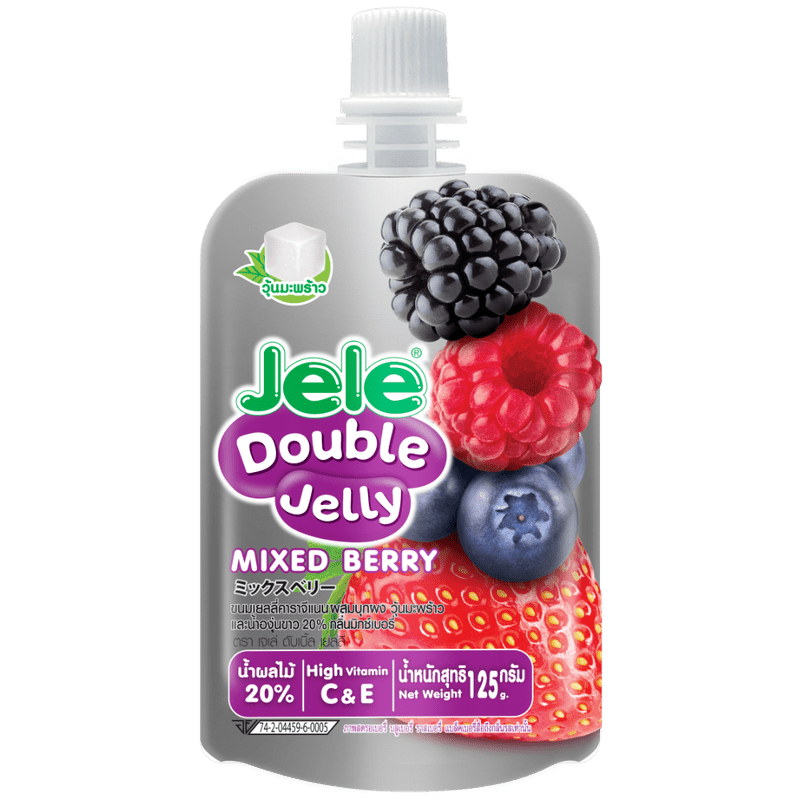 Jele Double Jelly - Mixed Berry Flavour Jele