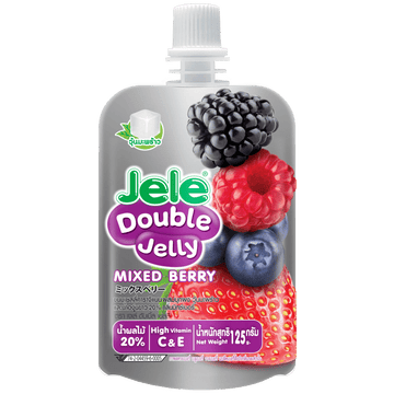 Jele Double Jelly - Mixed Berry Flavour Jele