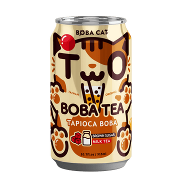 Boba Cat Brown Sugar Bubble Tea Boba Cat