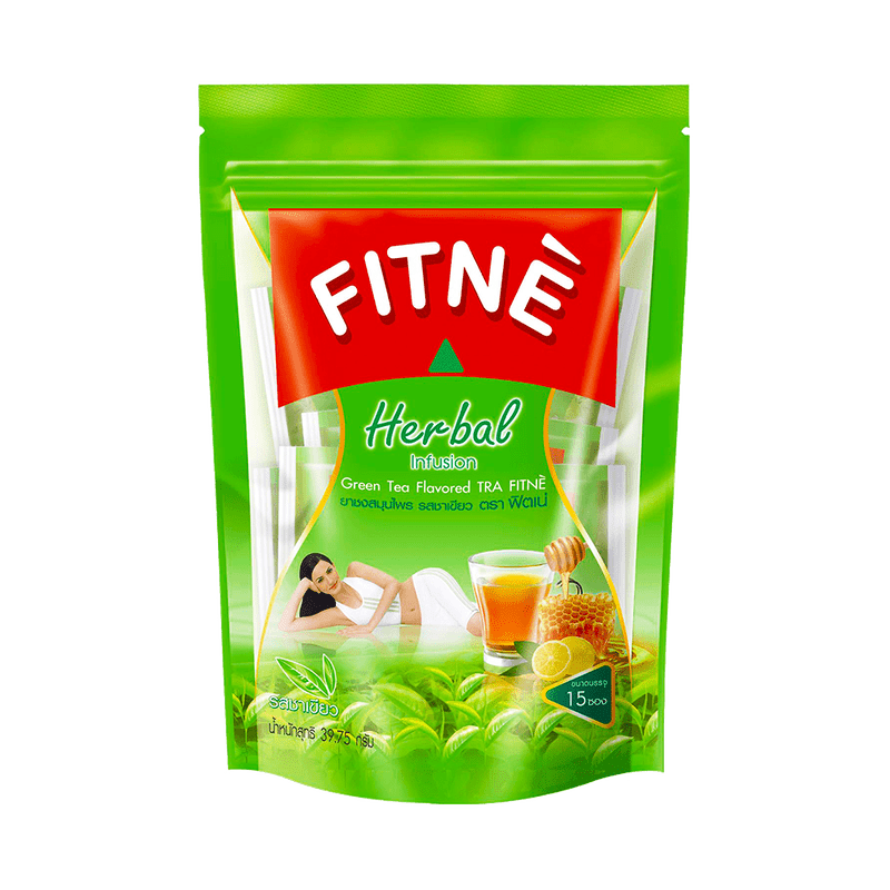 Fitne Green Herbal Tea ZIP PACK Fitne