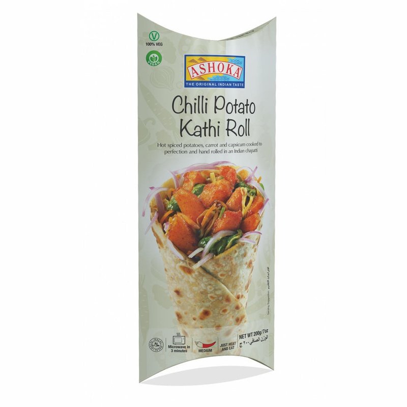 Ashoka Chilli Potato Kathi Roll Ashoka