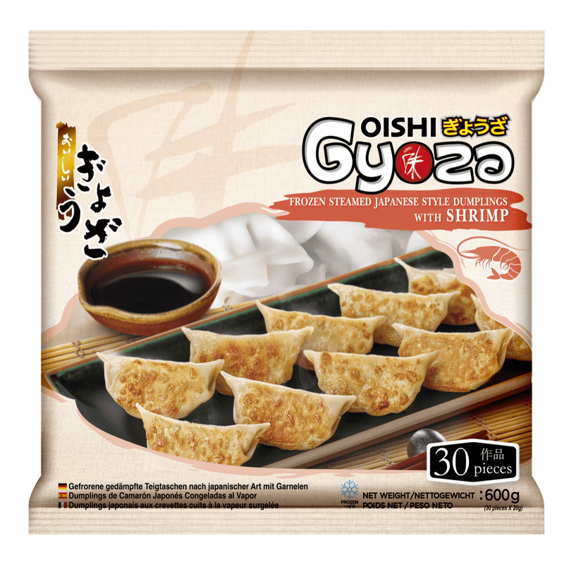 Oishi Gyoza with Shrimp Oishi