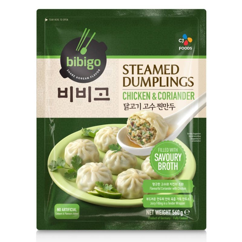 Bibigo Steamed Dumpling Chicken & Coriander Bibigo