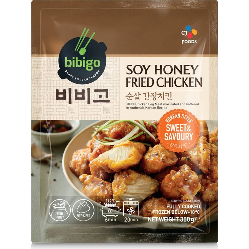 Bibigo Korean Fried Chicken w/ Soy & Honey Sauce Bibigo