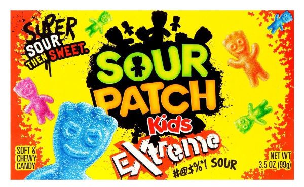 Sour Patch Kids Extreme Theater Box 99g (3.5oz)