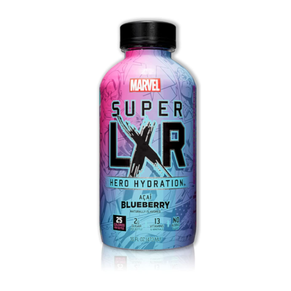 Arizona x Marvel Super LXR Hero Hydration Açaí Blueberry - 16fl.oz (473ml)