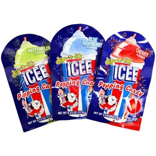 Koko's Icee Popping Candy w/ Lollipop 15g (0.53oz)