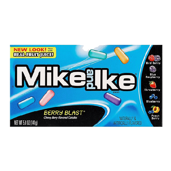 Mike & Ike Berry Blast Theater Box 141g (5oz)