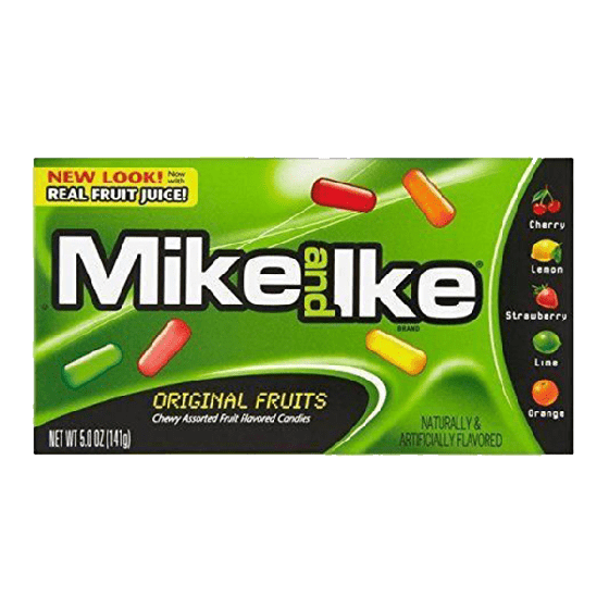 Mike & Ike Original Theater Box 141g (5oz)