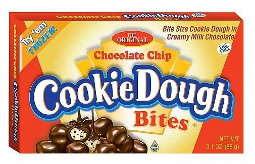 Taste of Nature Cookie Dough Bites Chocolate Chip Box 88g (3.1oz)