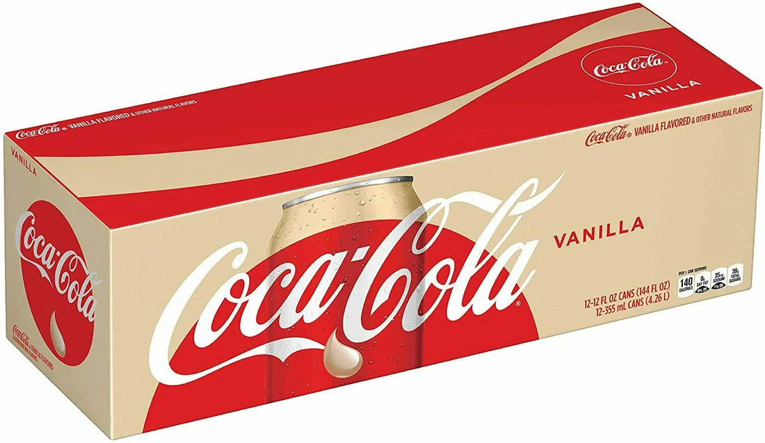 Coca Cola Vanilla Soda 12floz/355ml