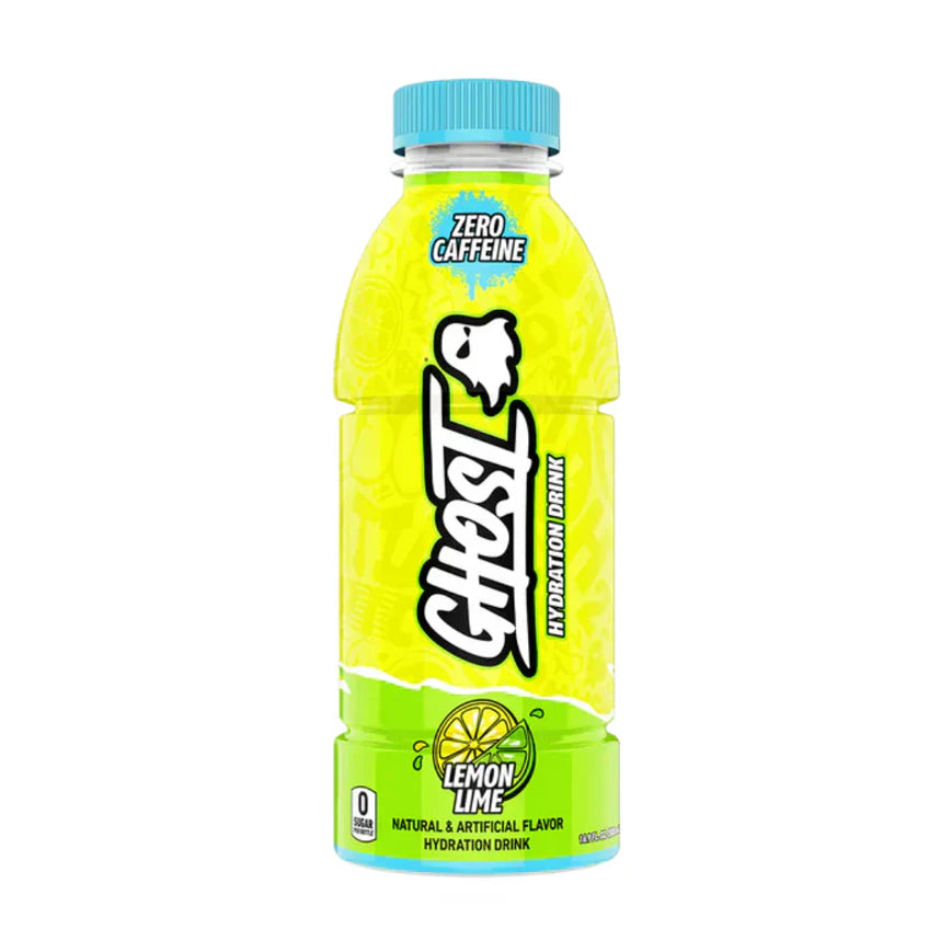 Ghost Hydration Lemon Lime 16.9fl oz/500ml