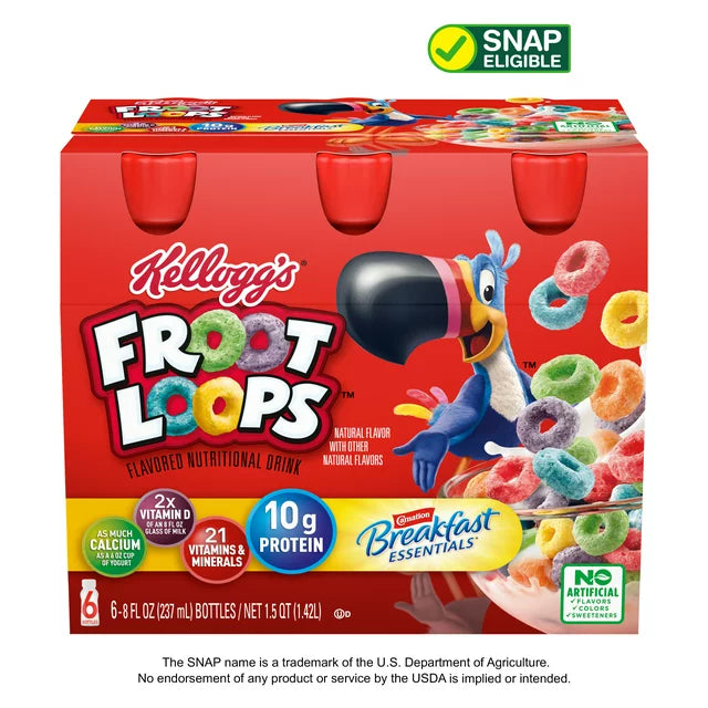 Kellogg’s Froot Loops Flavored Drink 8fl oz/237ml