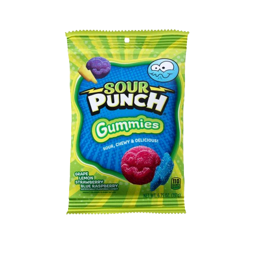 Sour Punch Gummies 6.75oz/191g