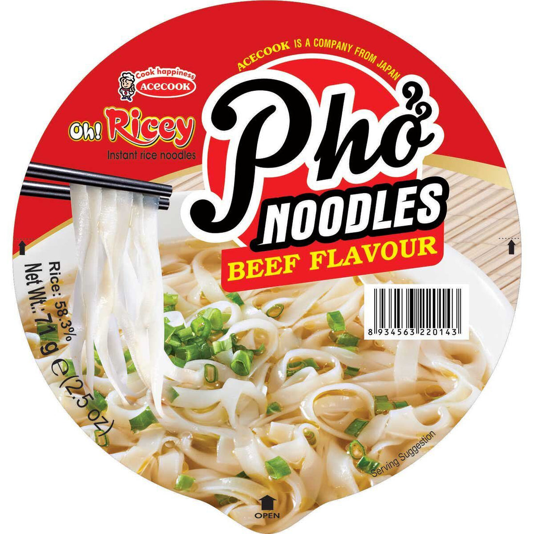 Pho Beef Flavour Noodles