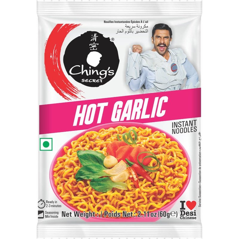 Ching's Instant Noodles - Hot Garlic Chings