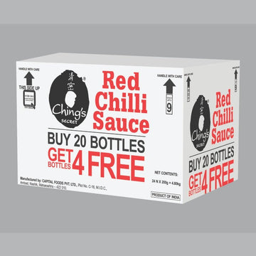 Ching's Secret Red Chilli Sauce Promo Pack 20+4 Free Chings