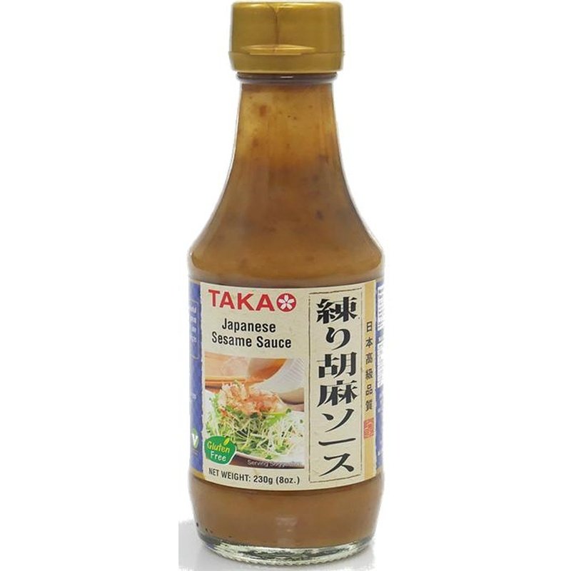 Takao Japanese Sesame Sauce Gluten Free Takao