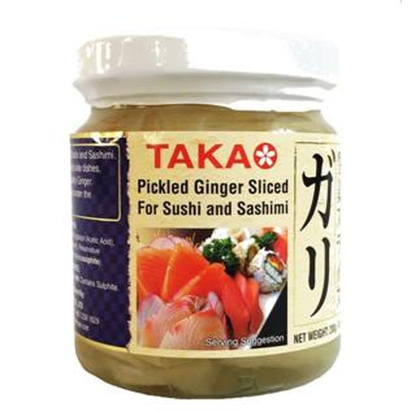 Takao Pickled Ginger Sliced for Sushi & Sashimi Takao