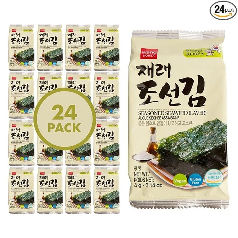 Wang Seasoned Seaweed Laver in Pack Wang