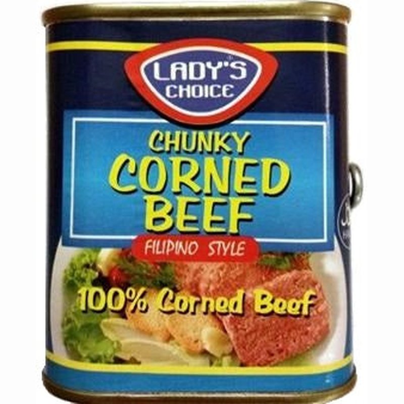 Lady's Choice Chunky Corned Beef - Filipino Style Ladys Choice