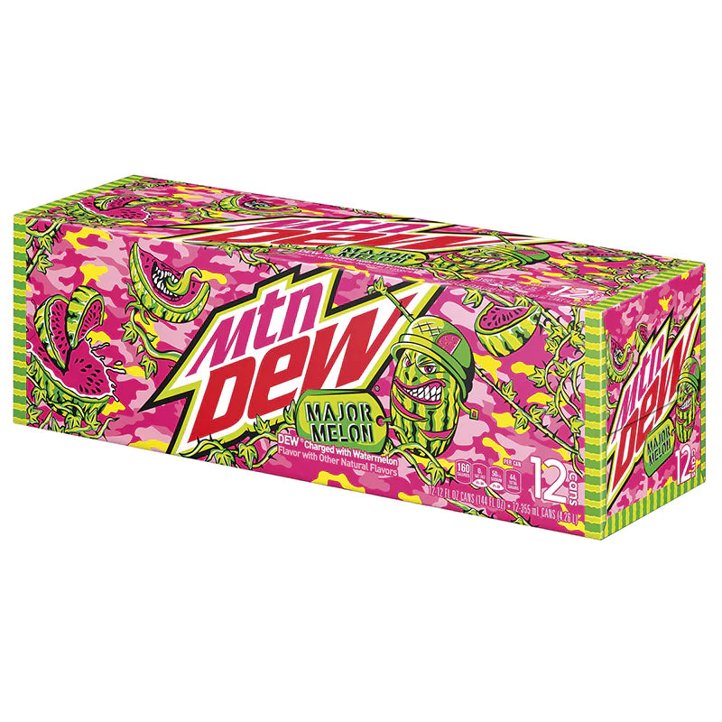 Mountain Dew Major Melon - 350ml American Drinks