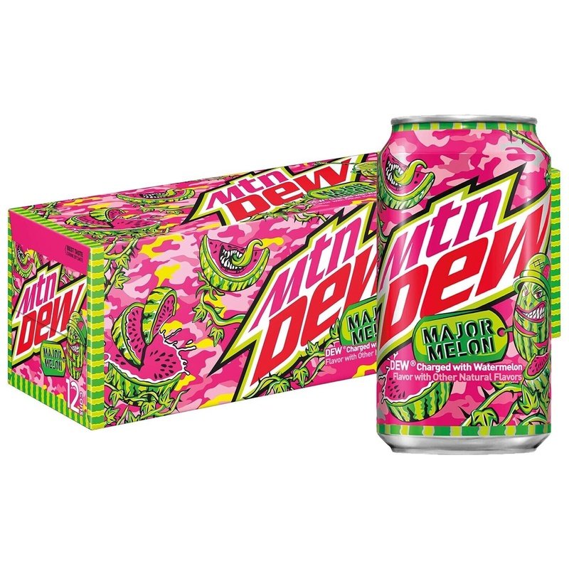 Mountain Dew Major Melon - 350ml American Drinks