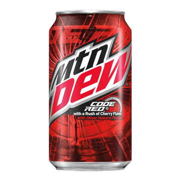 Mountain Dew Code Red - 350ml American Drinks