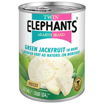 Twin Elephants & Earth Green Jackfruit in Brine Twin Elephants