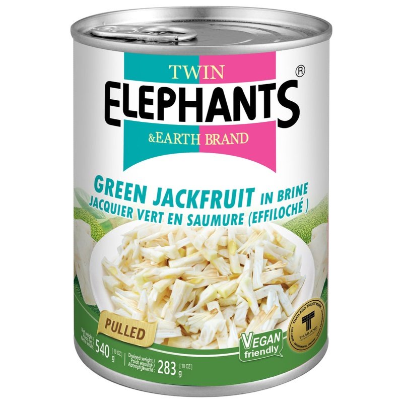 Twin Elephants & Earth Green Jackfruit Pulled in Brine Twin Elephants