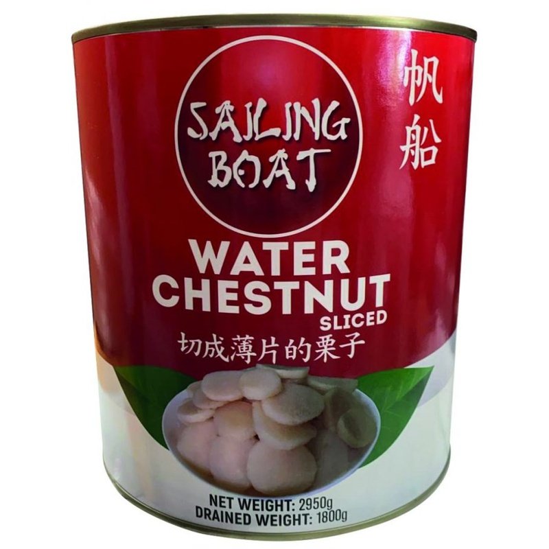 Saling Boat Water Chestnut Sliced Sailing Boat