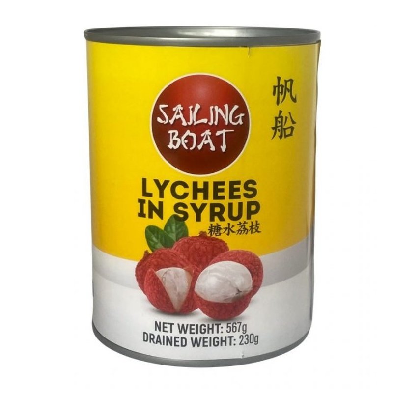 Sailing Boat Lychee in Light Syrup Sailing Boat