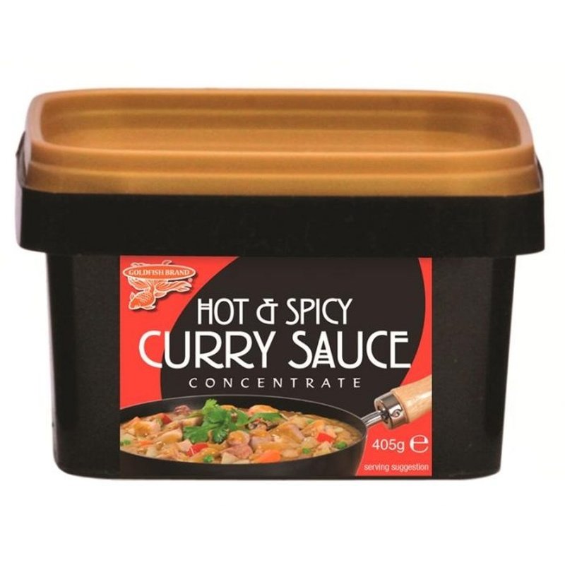 Goldfish Brand Curry Concentrate - Hot & Spicy Chinese Goldfish