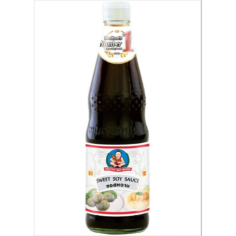 Dek Som Boon Sweet Soy Sauce White Label Dek Som Boon