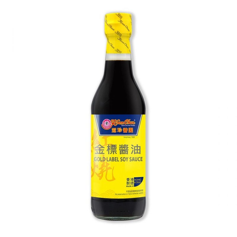 Koon Chun Gold Label Soy Sauce 500ml Koon Chun