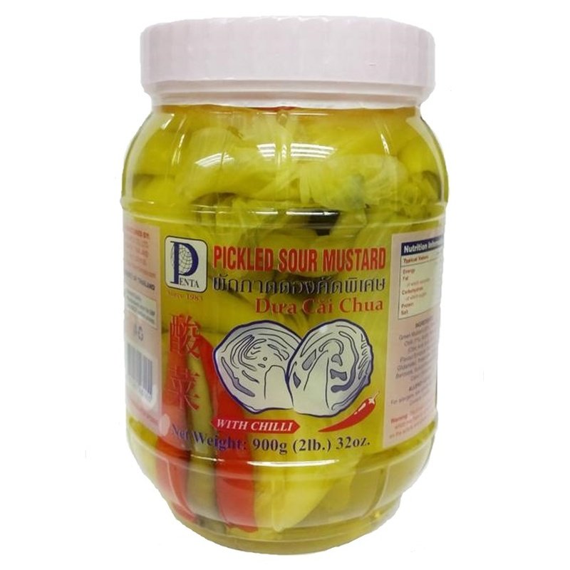 Penta Pickled Sour Mustard with Chili Penta